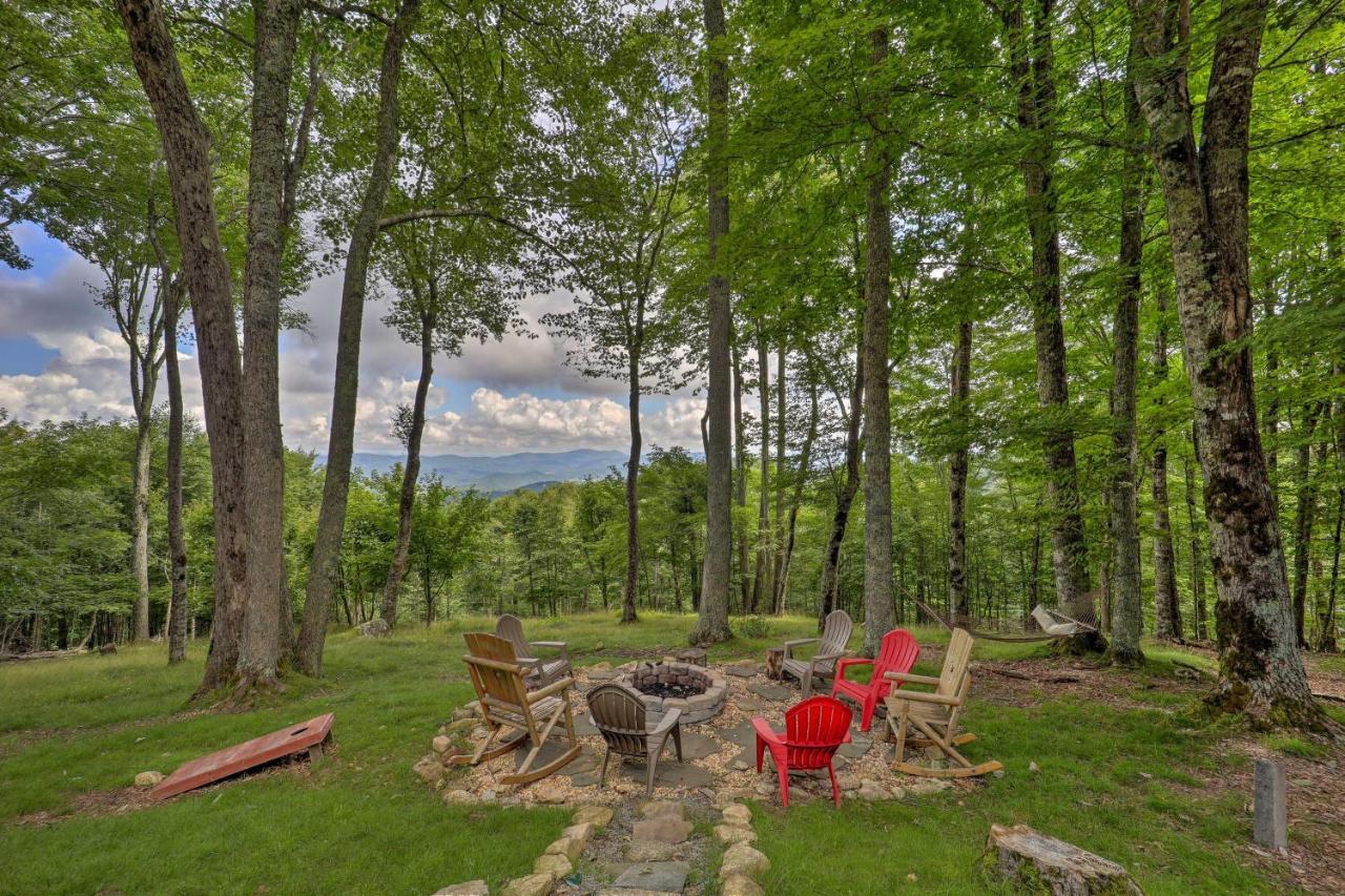 Beech Mountain Cabin Retreat With Hot Tub And Views! Exterior photo