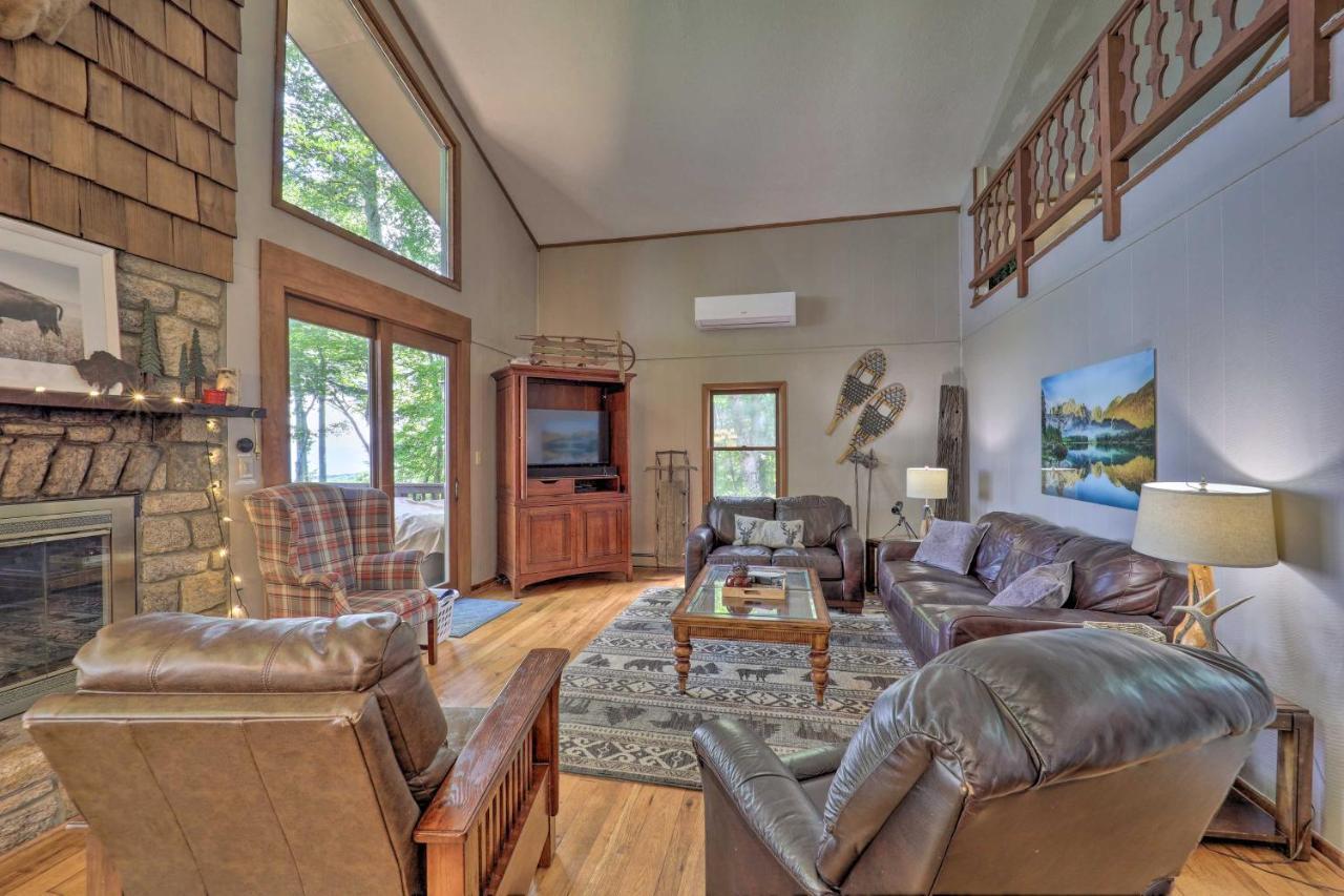 Beech Mountain Cabin Retreat With Hot Tub And Views! Exterior photo