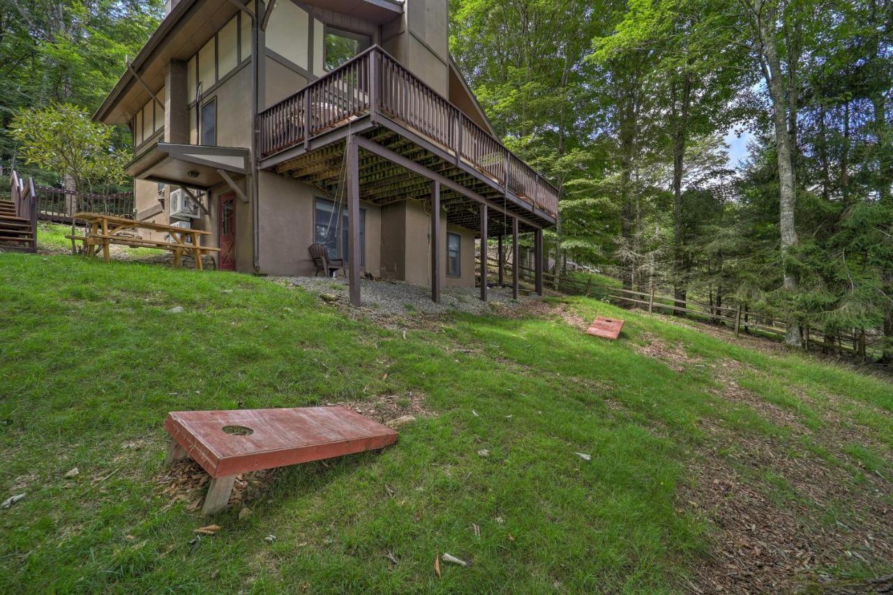 Beech Mountain Cabin Retreat With Hot Tub And Views! Exterior photo