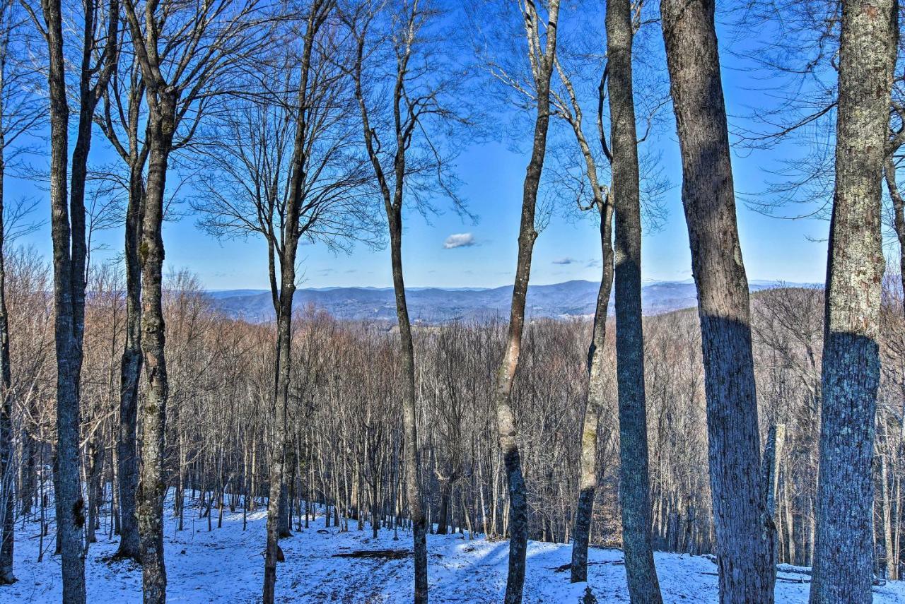 Beech Mountain Cabin Retreat With Hot Tub And Views! Exterior photo