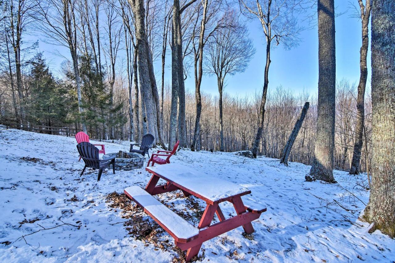 Beech Mountain Cabin Retreat With Hot Tub And Views! Exterior photo